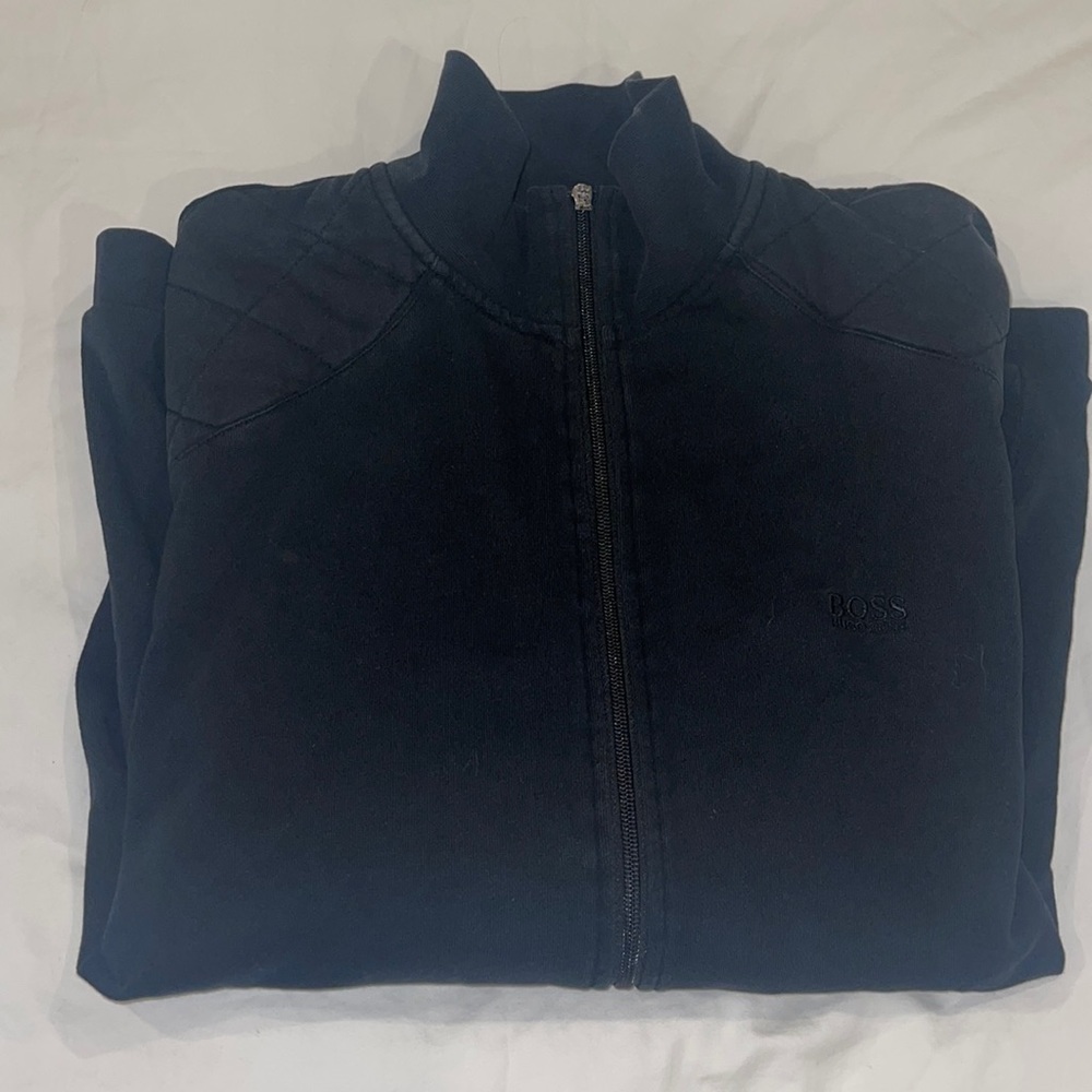 Hugo Boss Black Zip up Sweater